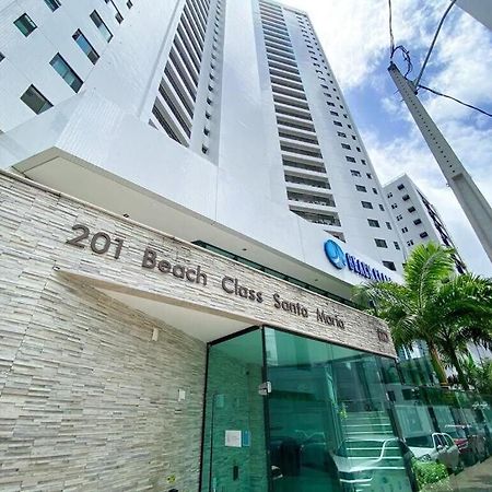 Sm 504 - Excelente Flat Funcional Padrao Beach Class Recife Esterno foto